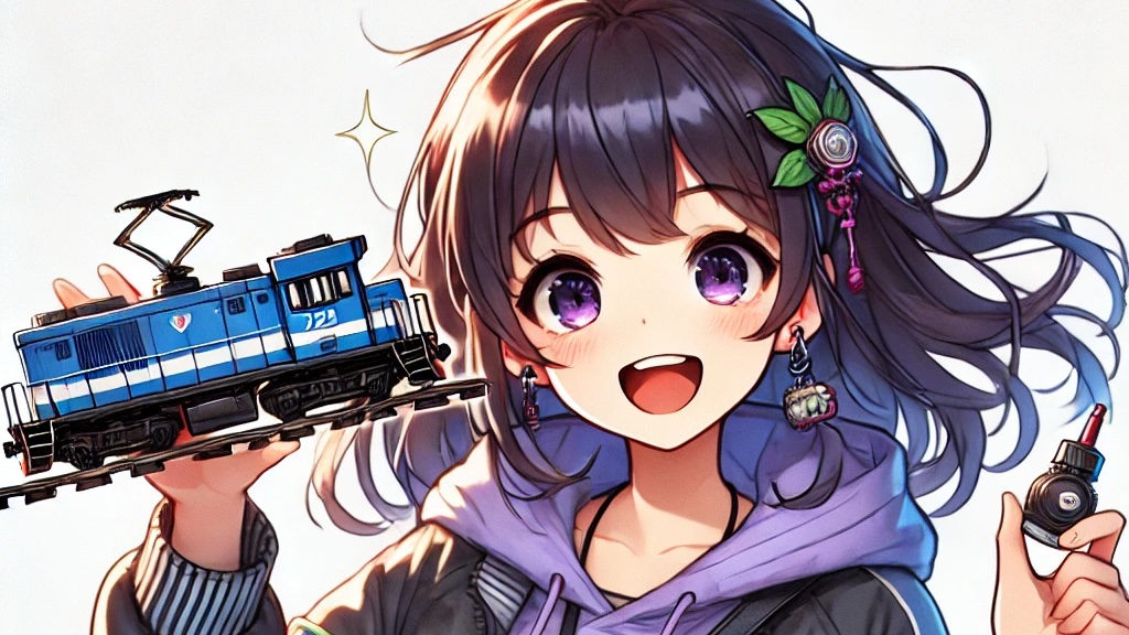 電車が好きな女の子